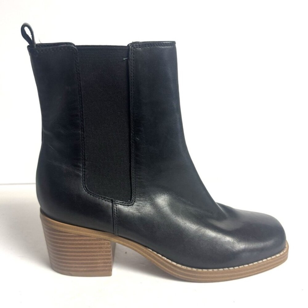 Marc Fisher Womens Lonel Boot Black Size 9.5 M